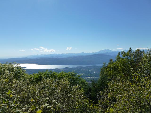 Lake Maggiore and Monte Rosa from Campo dei Fiori